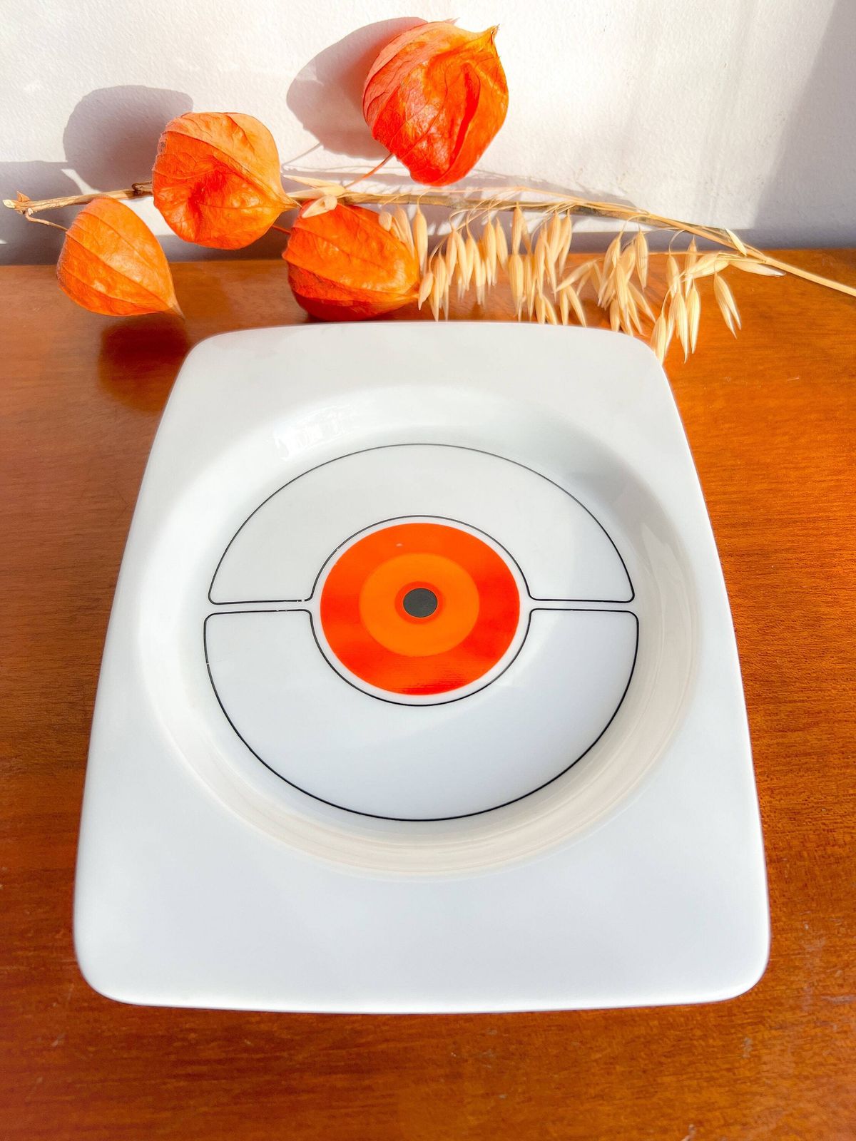 Thomas Rosenthal Eclipse   Medium Rectangular Serving Platter 19 X 15.5 Cm, Collector's Item photo furniture