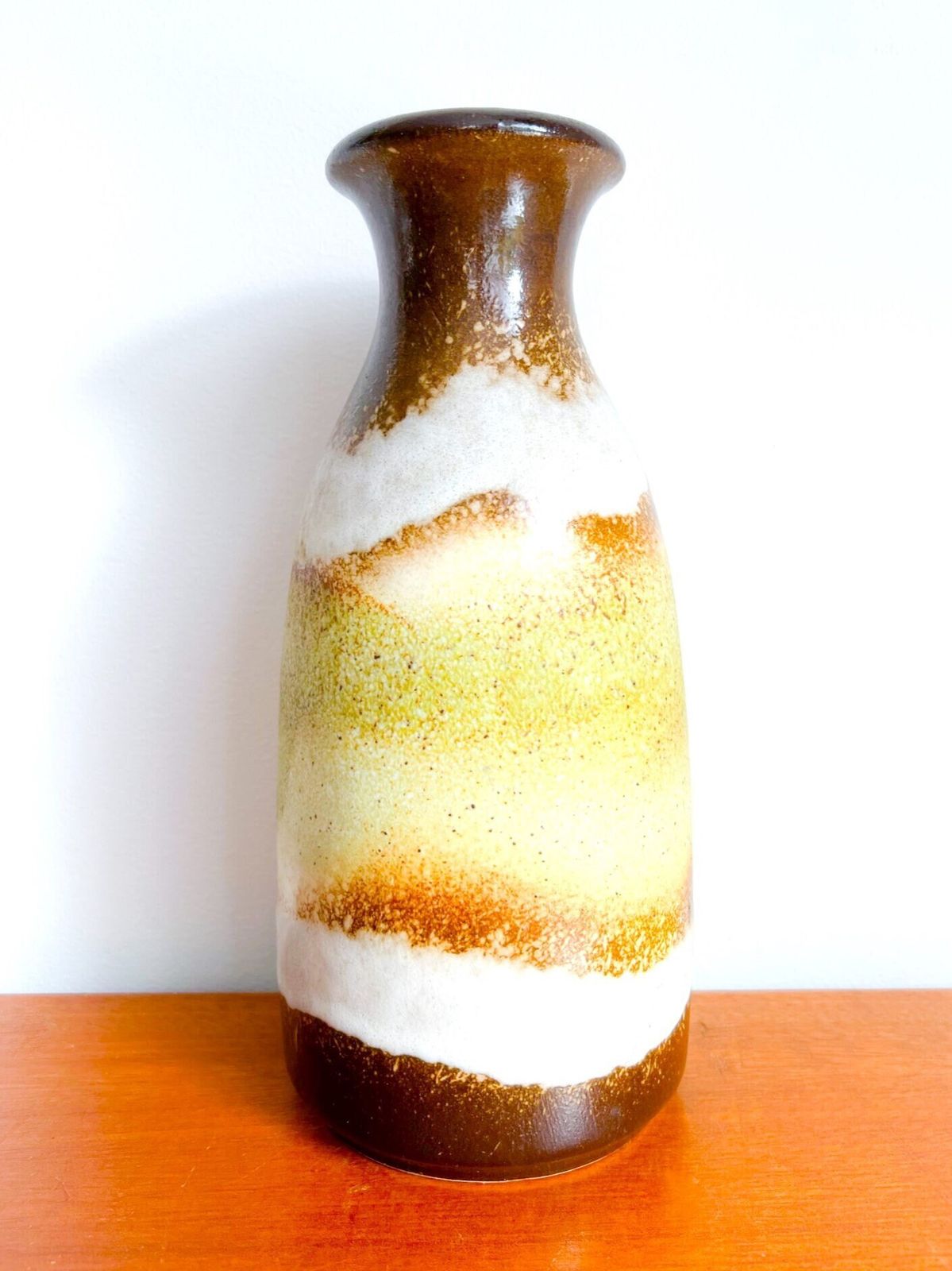 Vintage Scheurich W.Germany Grote Keramische Vaas 493 27 | Fat Lava | Mid Century photo furniture