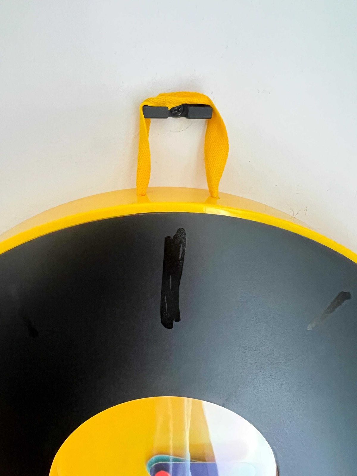 Vintage Ikea Pladdra Klok – Ontwerp Van Chenyi Ke – Uitstekende Staat – Geel, Zwart – Jaren 90 – Memphis Stijl – Pop Art photo 122.0