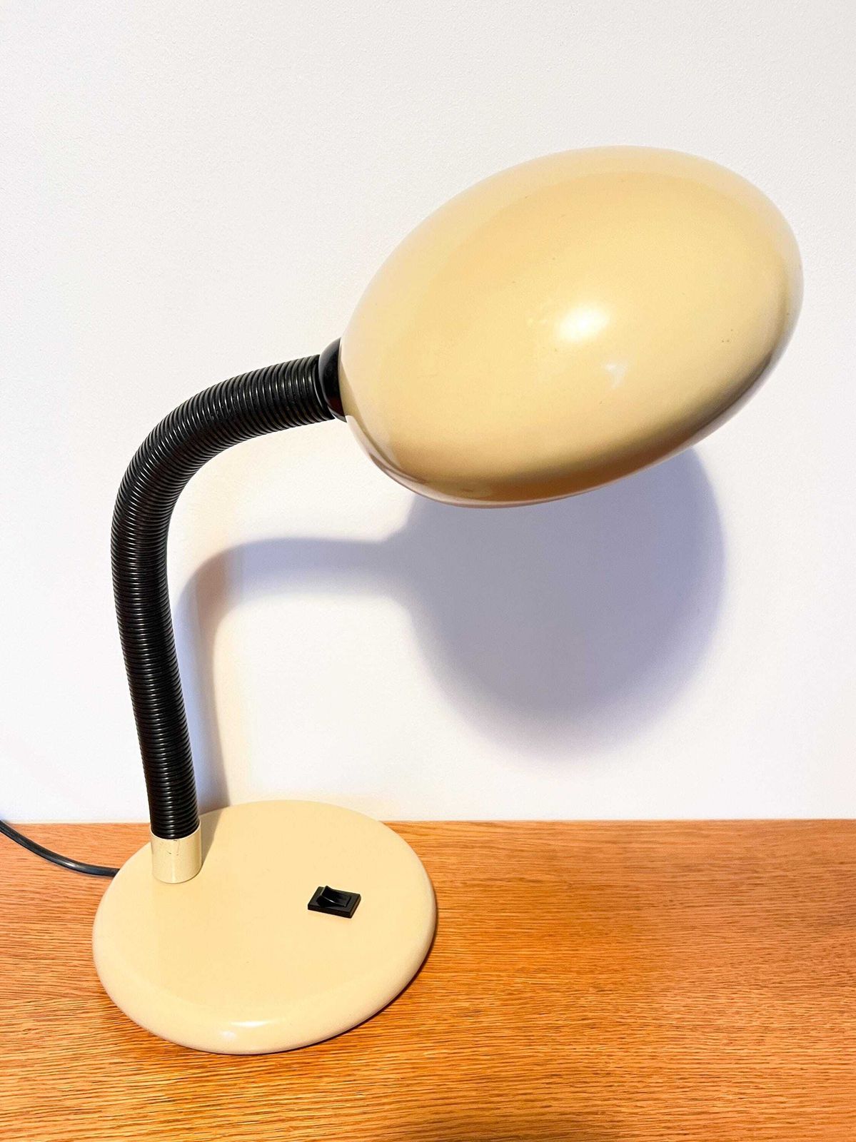 Vintage Schmidt Model 7001 Desk Light With Flexible Gooseneck   Mushroom   Space Age   Cobra – Mcm   Eye Ball photo buy