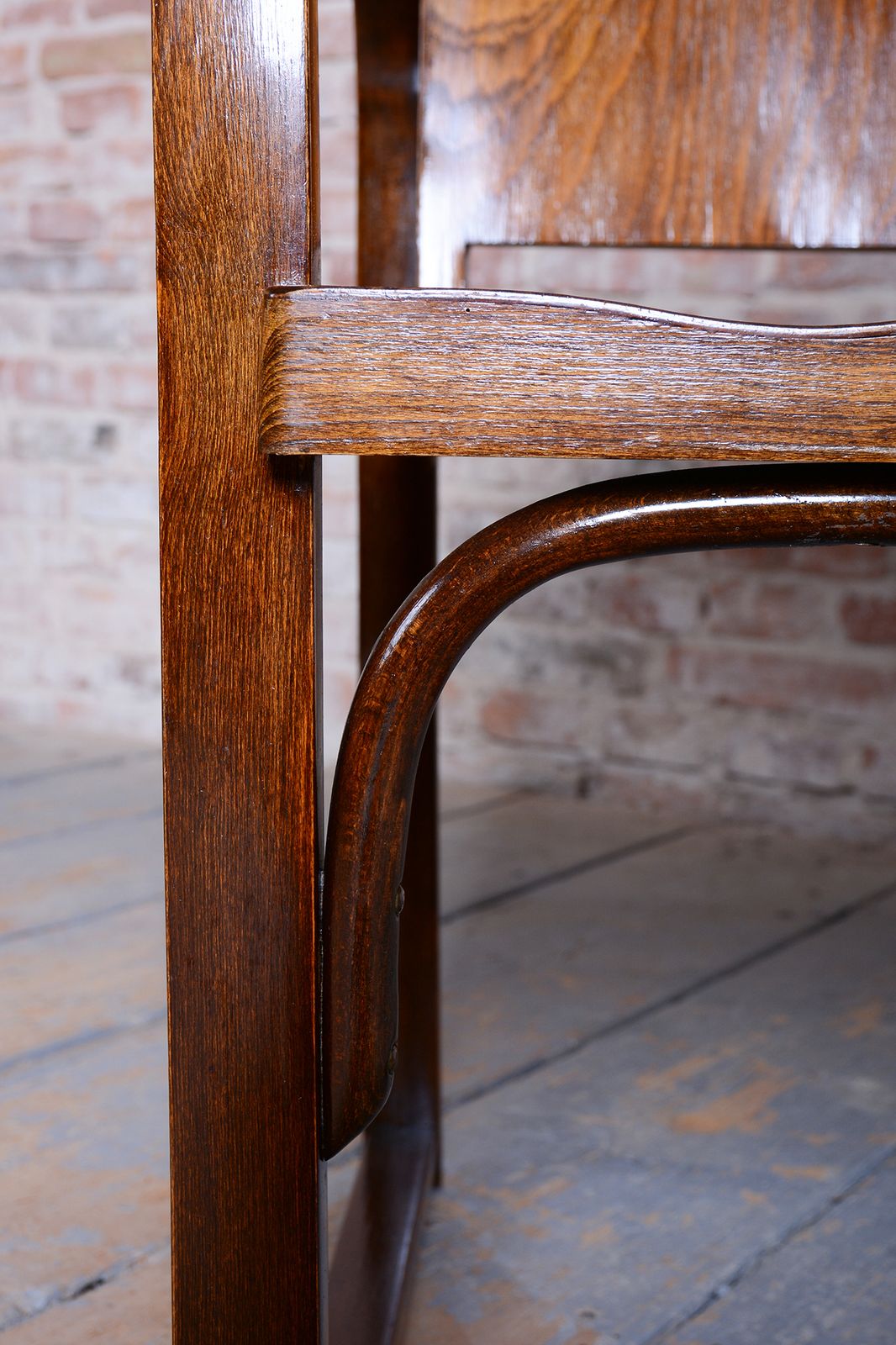 photo for sale Restored Art Deco Armchair, By Tatra, Pravenec, Beech, Polished, Czech, 1930s