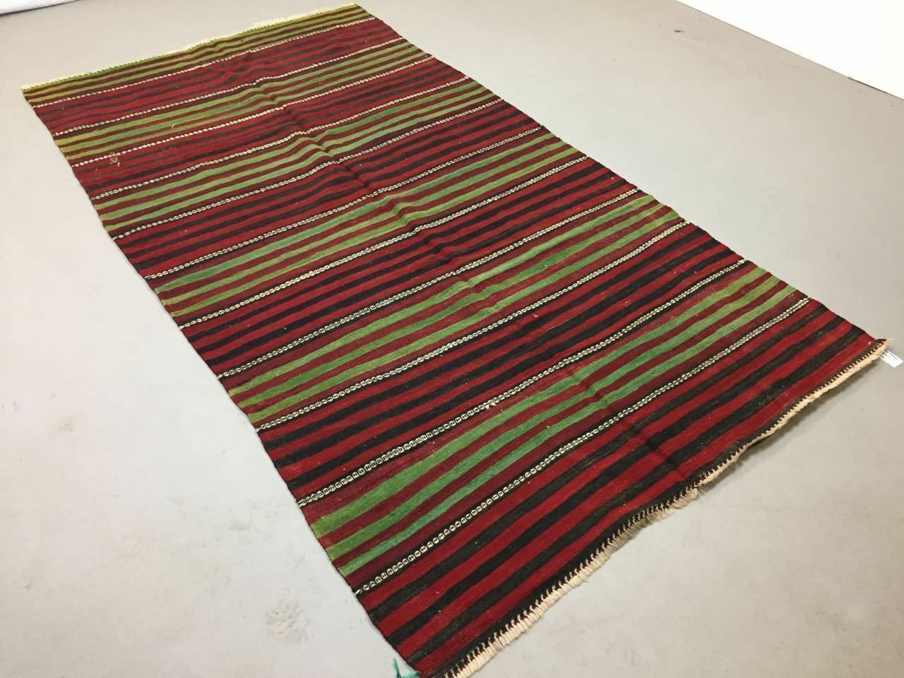 Vintage Turkish Kilim Kelim Rug 270x150cm Shabby Chic Wool, Country Home, Large photo furniture