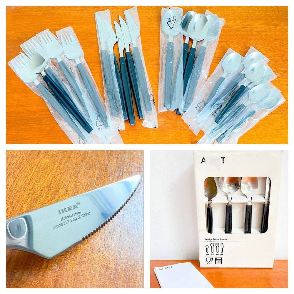 Ikea 'Alert' Cutlery Set   20 Pieces   Design By Franz James photo Home Decor