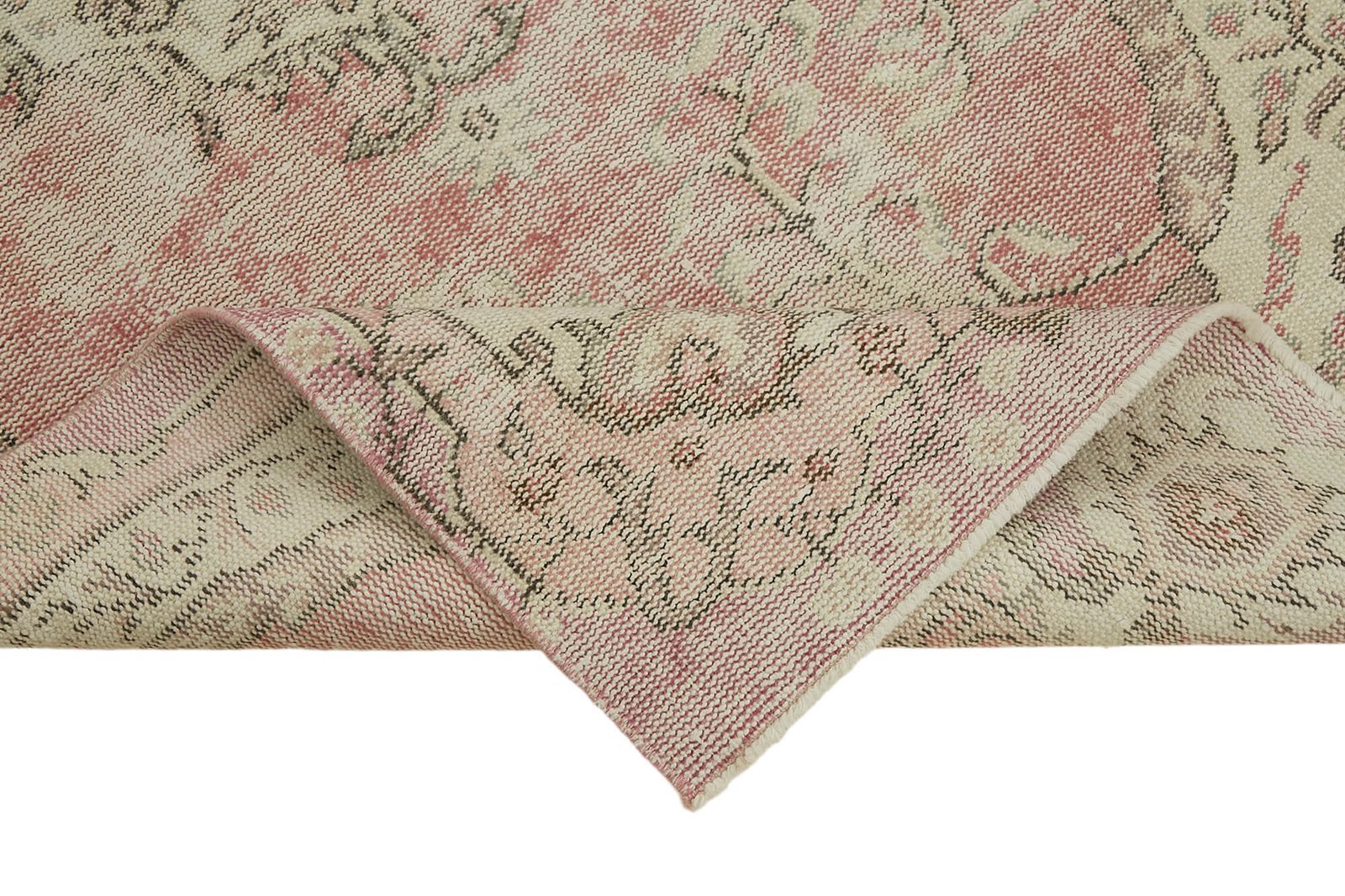 3x7 Beige Turkish Vintage Area Rug   45864 photo vinterior