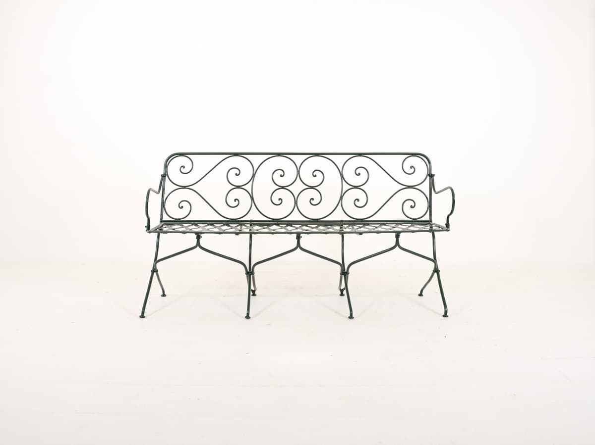 Garden Bench And Table photo vintage