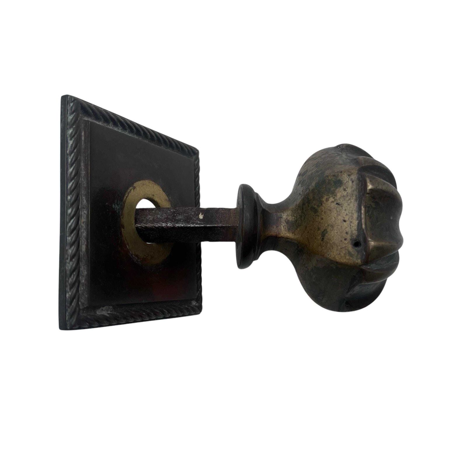 Antique Brass Front Door Knob   Front Door Pull   Home Decor   Door Furniture photo for sale