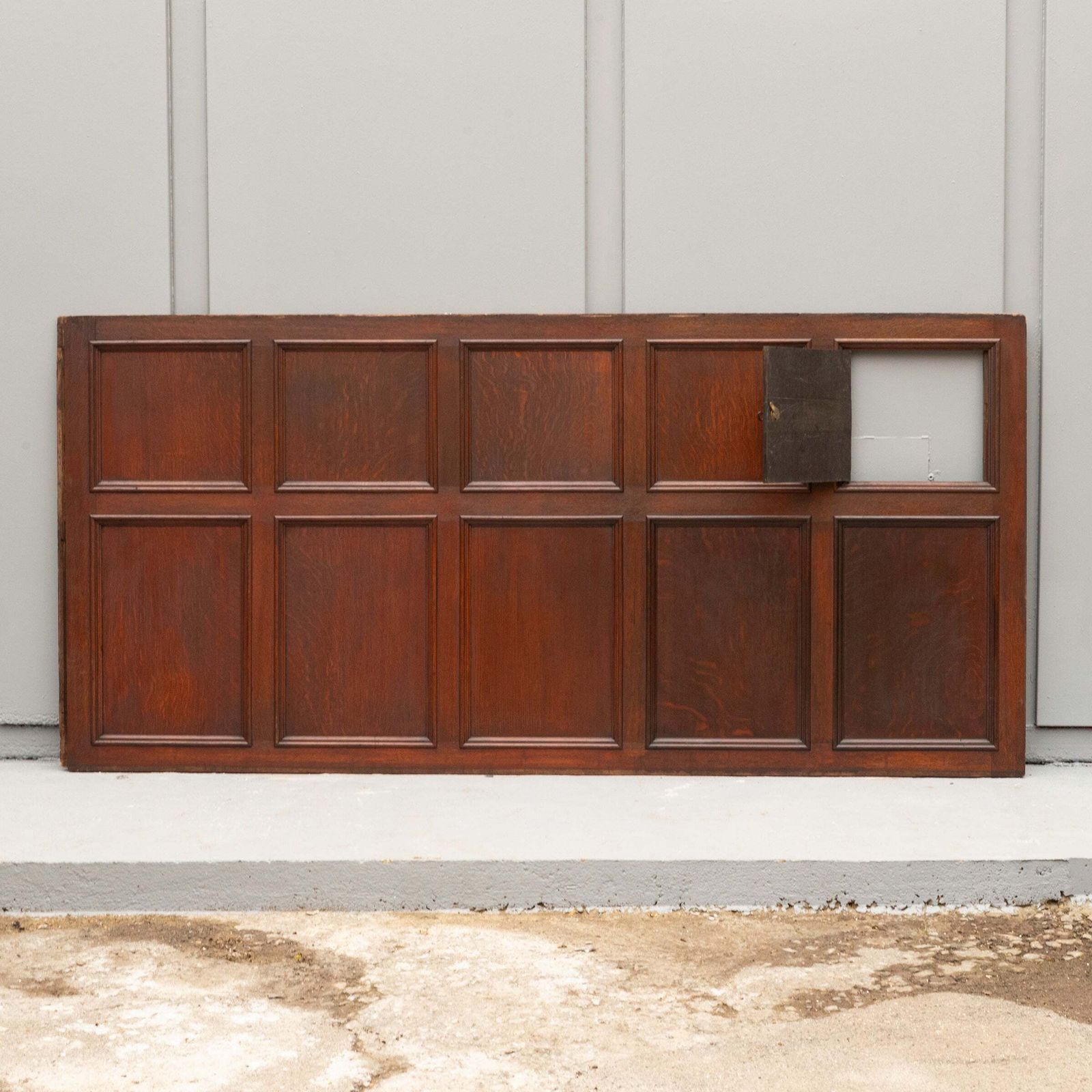 Antique 19th Century Oak And Elm Panelling | Panelled Room   7 Panels photo Home Decor
