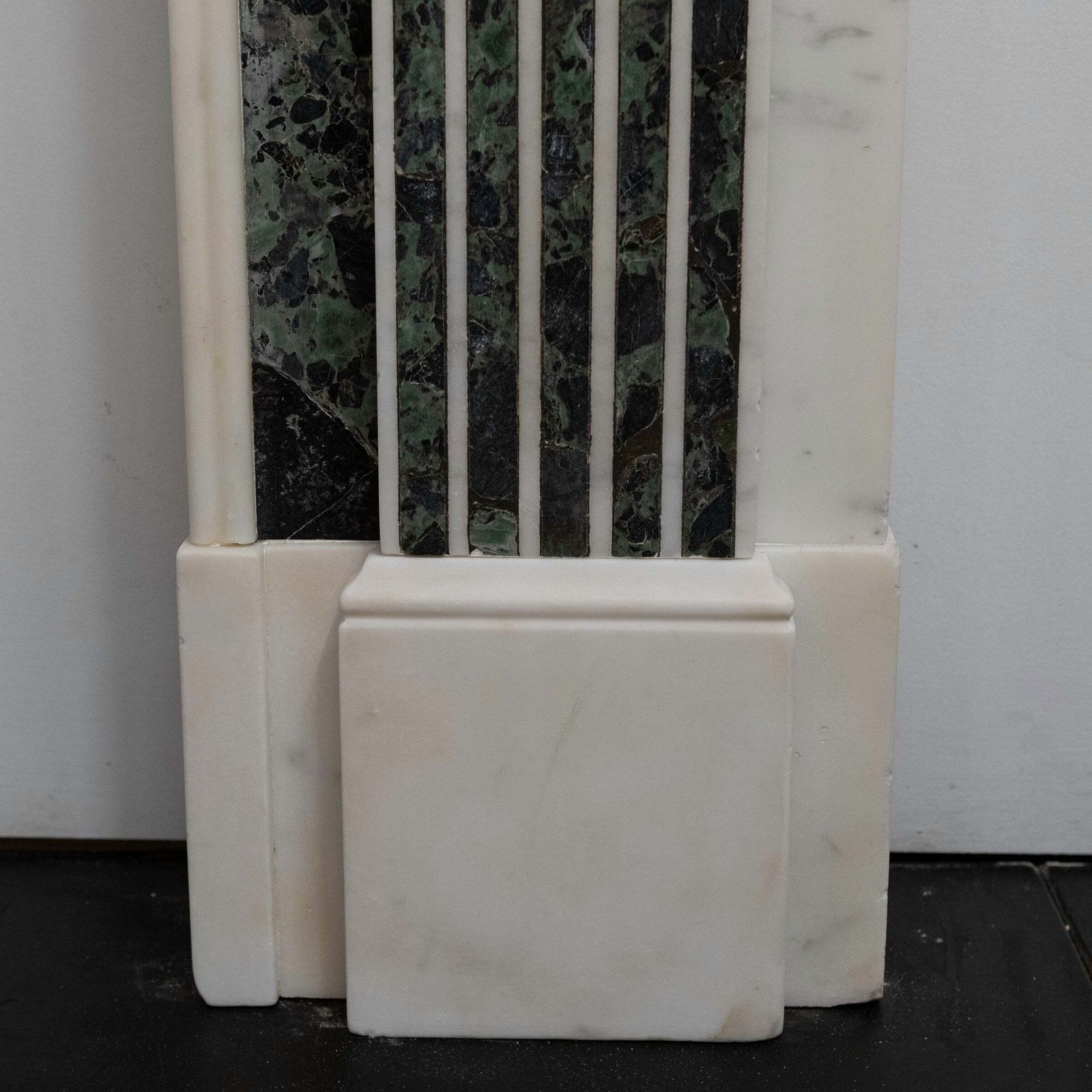 Reclaimed Georgian Style Statuary & Verde Marble Surround (Pair Available) photo vinterior