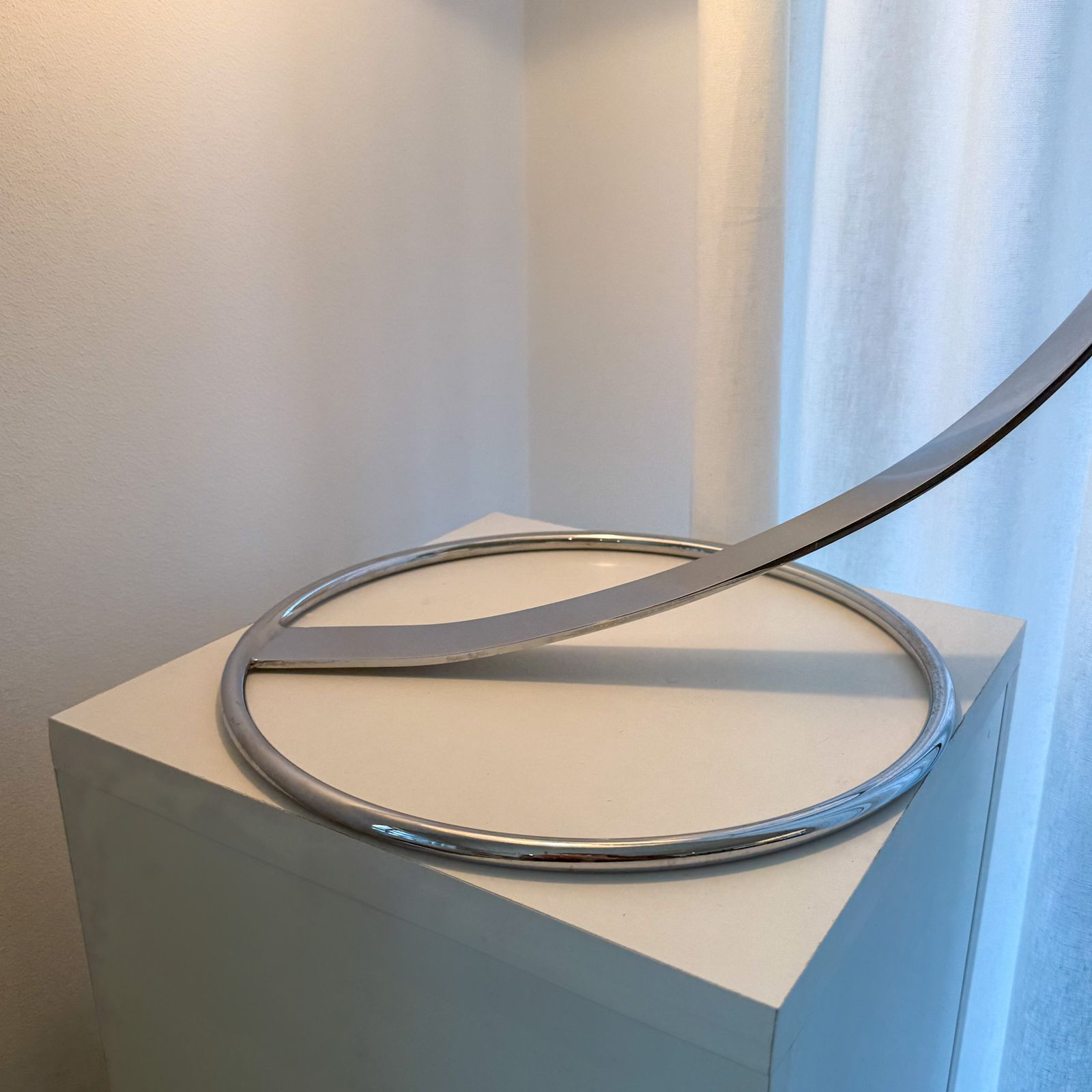 Tropic Chrome Plated Steel Desk Lamp By Raak, 1970 photo Lighting