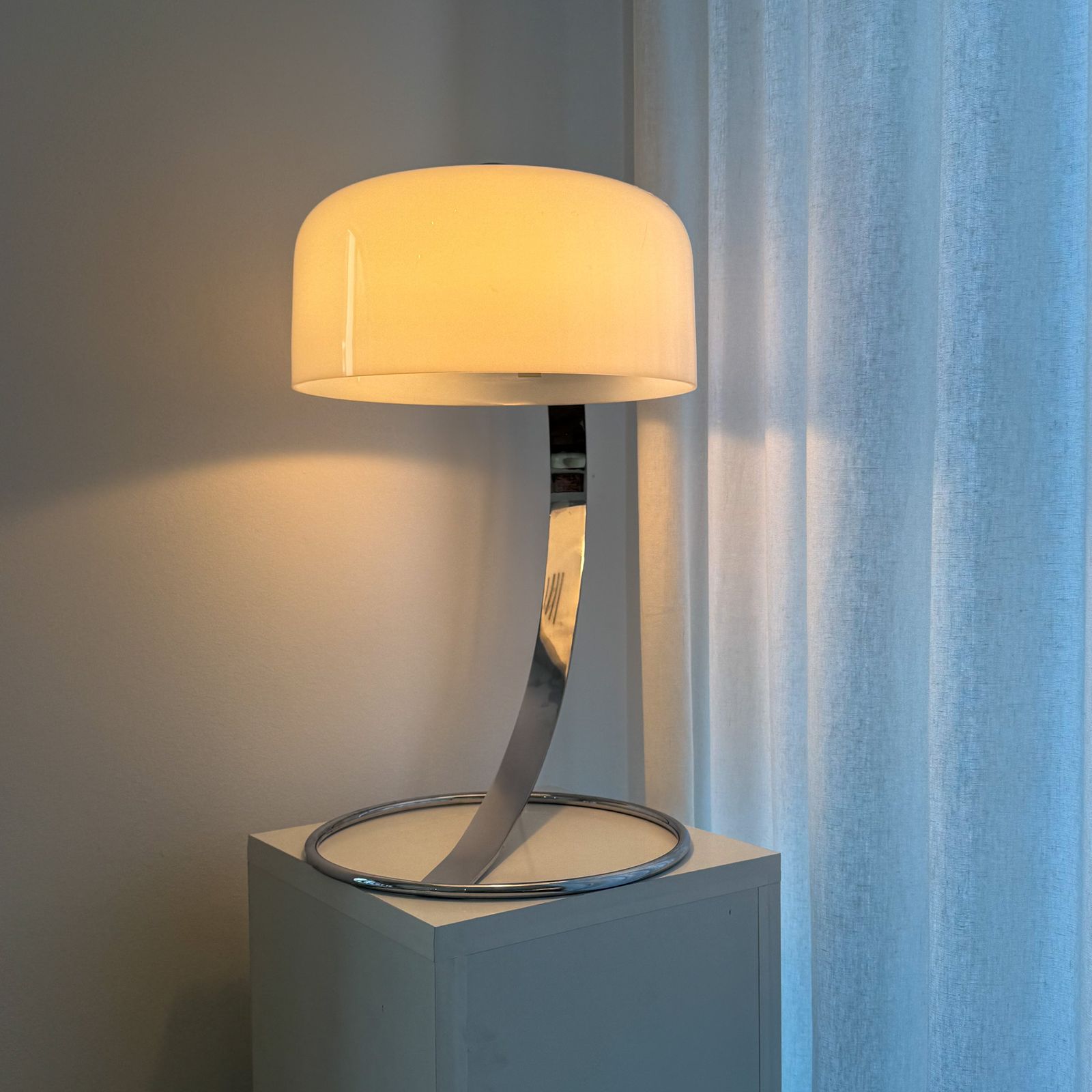Tropic Chrome Plated Steel Desk Lamp By Raak, 1970 photo 1100.0