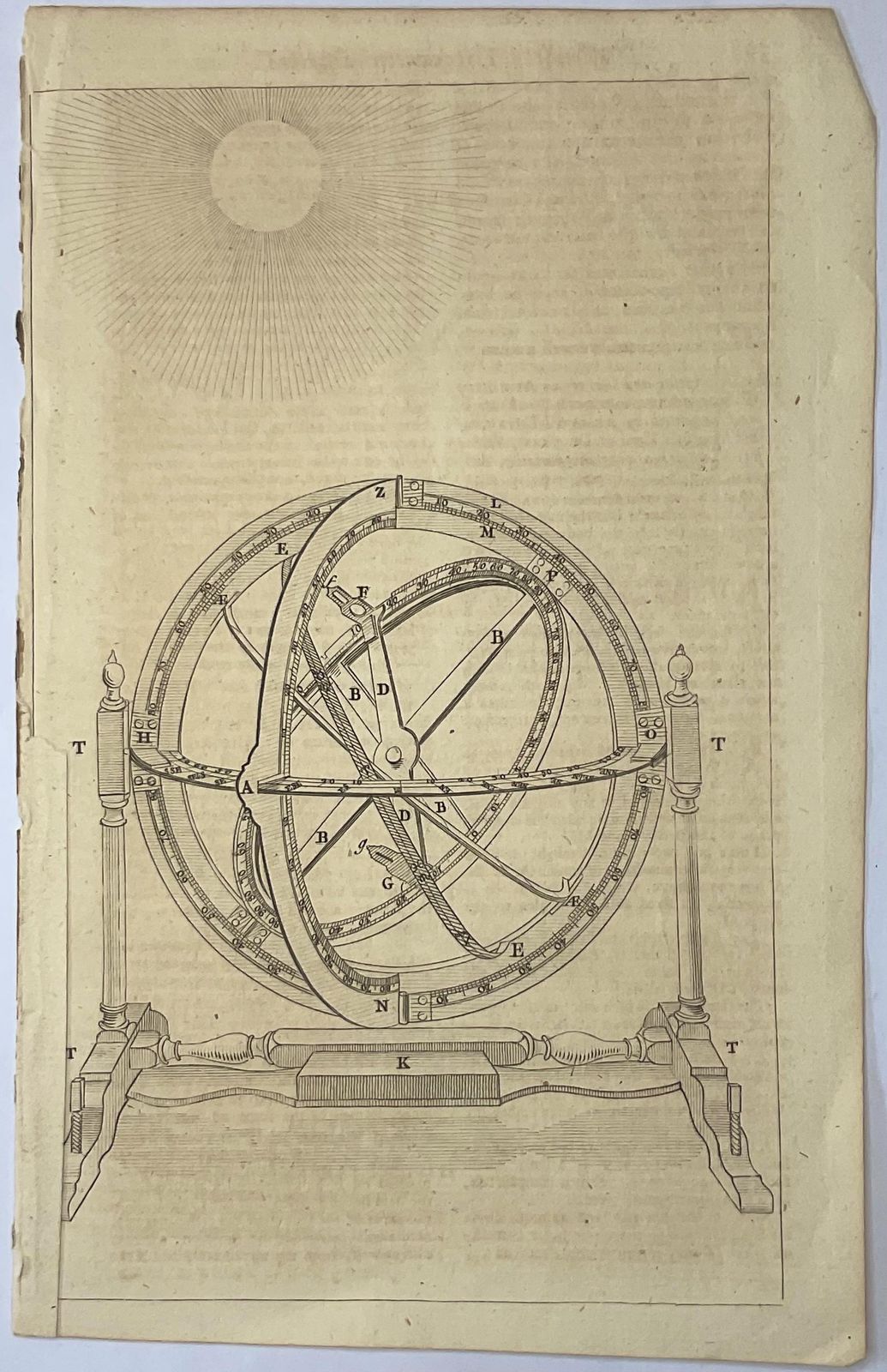 A Collection Of Nine Original 18th Century Engravings. Antique Ephemera. photo furniture