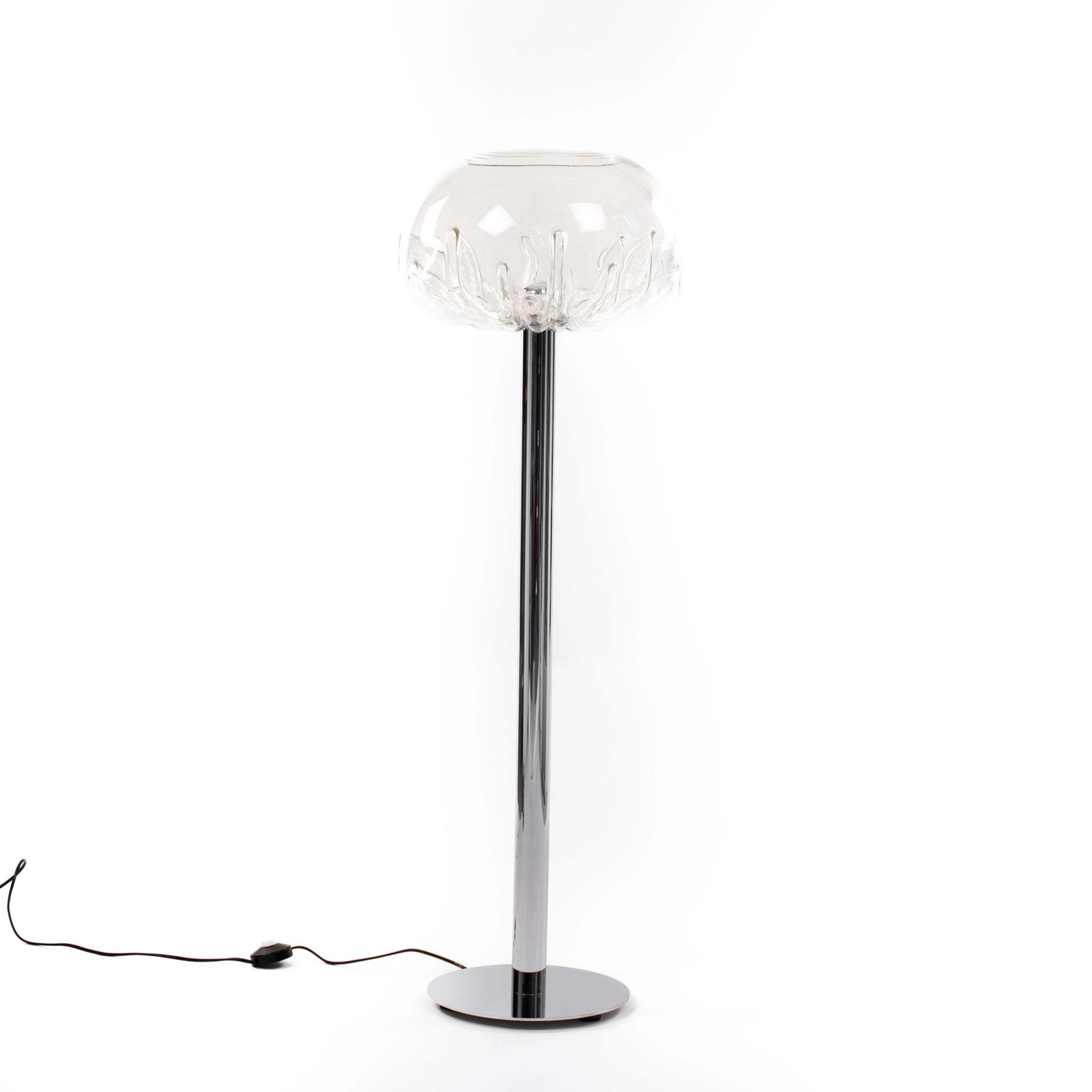 Italian Mid Century Floor Lamp "Zinia" By Toni Zuccheri For Veart, 1970s photo furniture