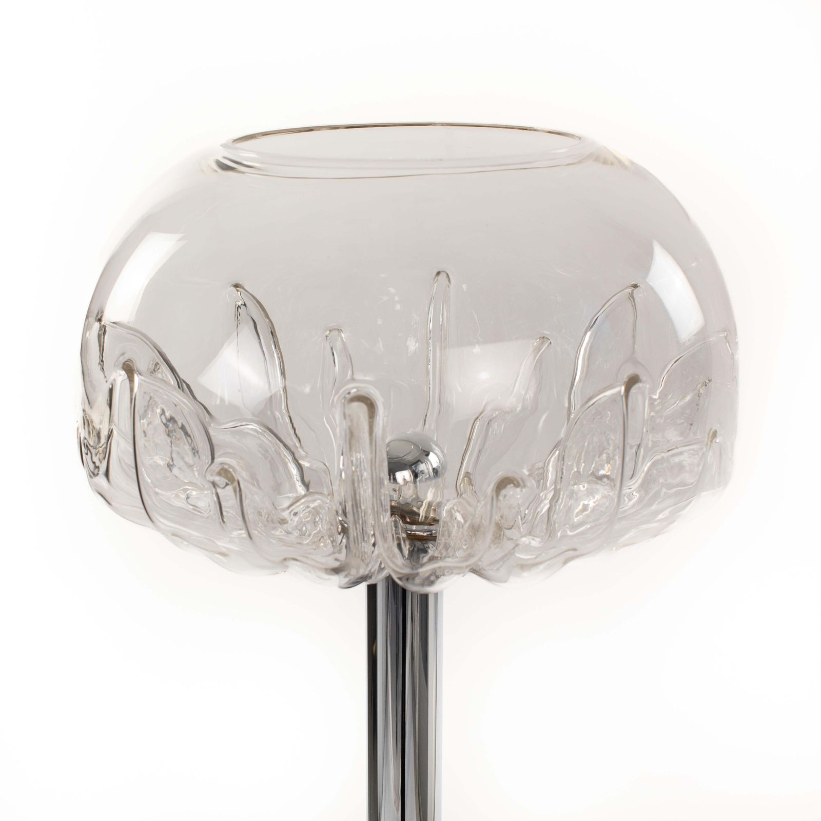 Italian Mid Century Floor Lamp "Zinia" By Toni Zuccheri For Veart, 1970s photo Lighting