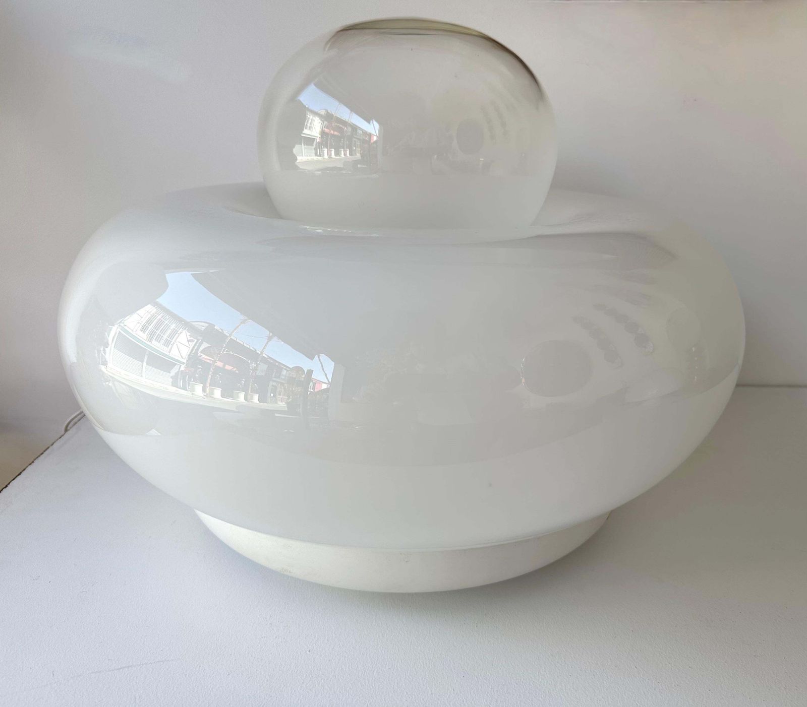 Lamp Elettra Murano Glass By Gramigna For Artemide. Italy, 1970s photo vintage