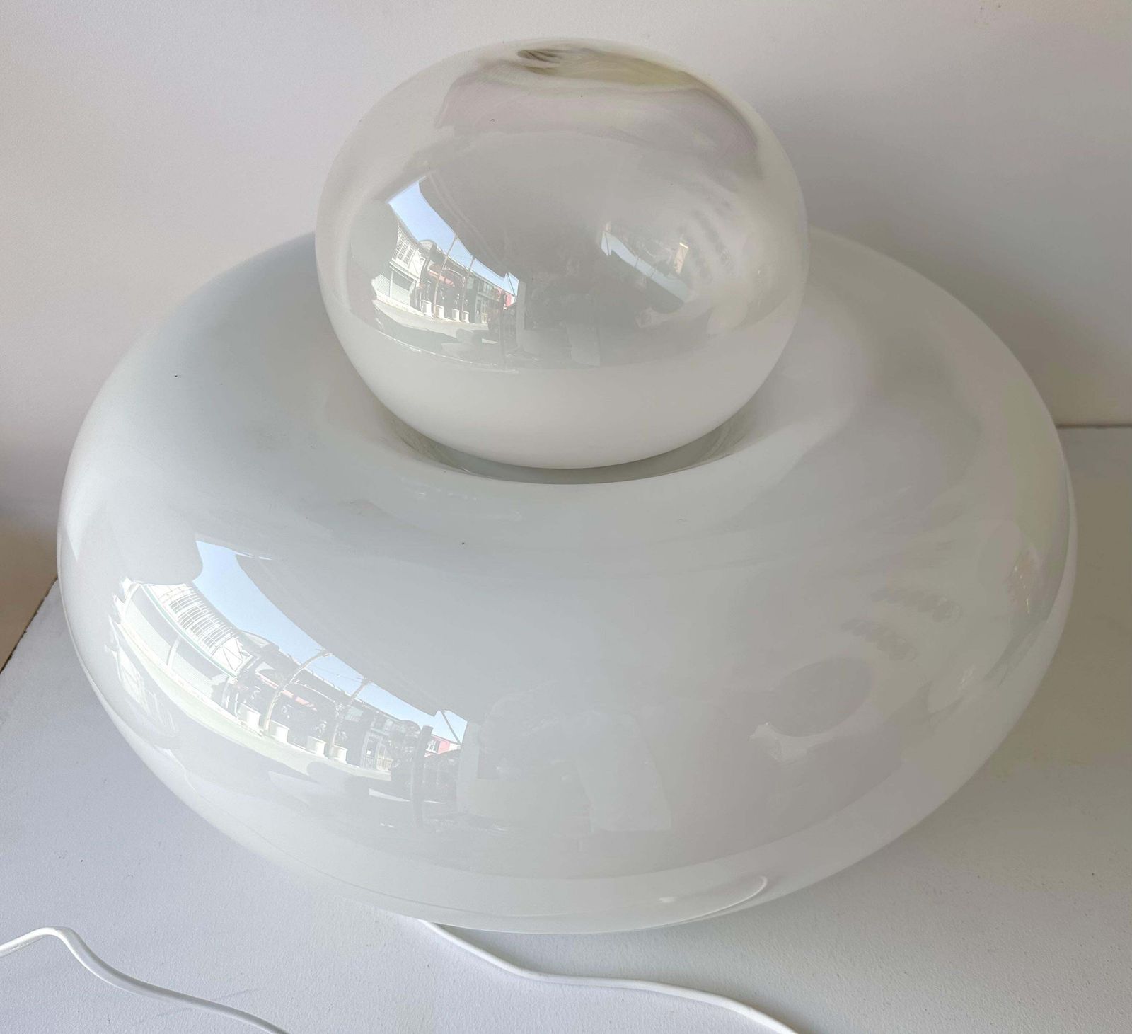 photo vinterior Lamp Elettra Murano Glass By Gramigna For Artemide. Italy, 1970s