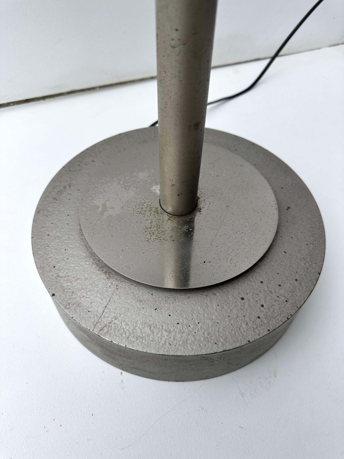 Lighting Floor Lamp Torpedo Murano Glass Metal By Carlo Nason For Mazzega, Italy, 1970s photo