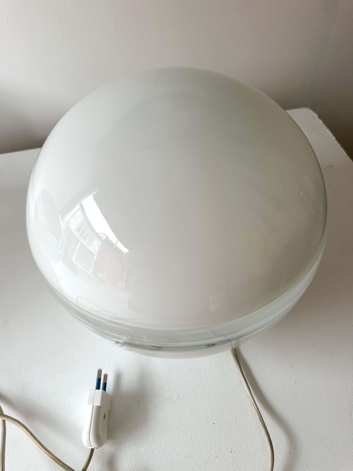 Pair Of Lamps Lt230 Murano Glass By Carlo Nason For Mazzega, Italy, 1970s photo vintage