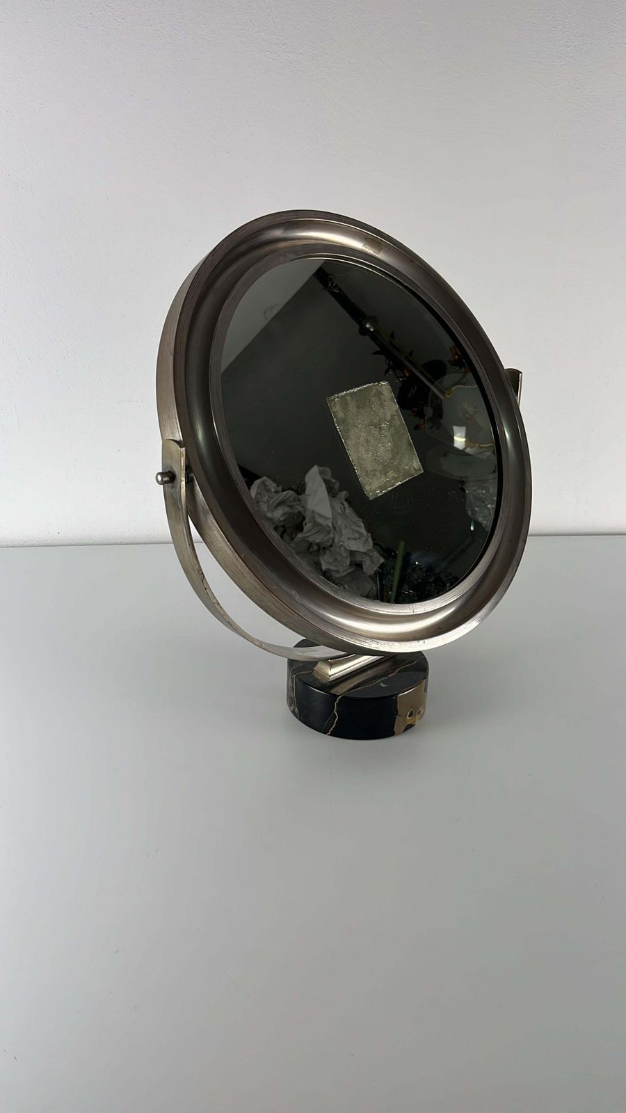 photo for sale Narciso Tilting Table Mirror By Sergio Mazza For Artemide, 1960s.