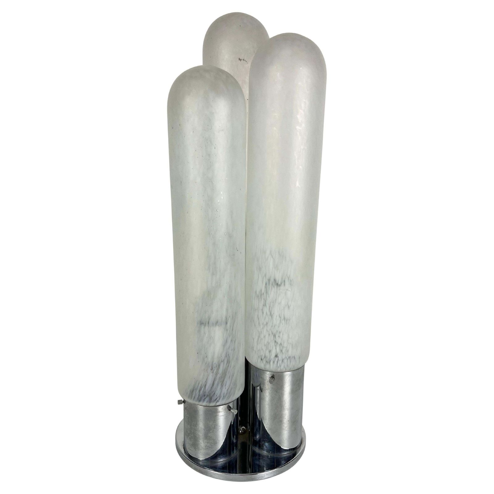 3 Light Murano Glass Table Lamp By Carlo Nason For Mazzega, 1970s