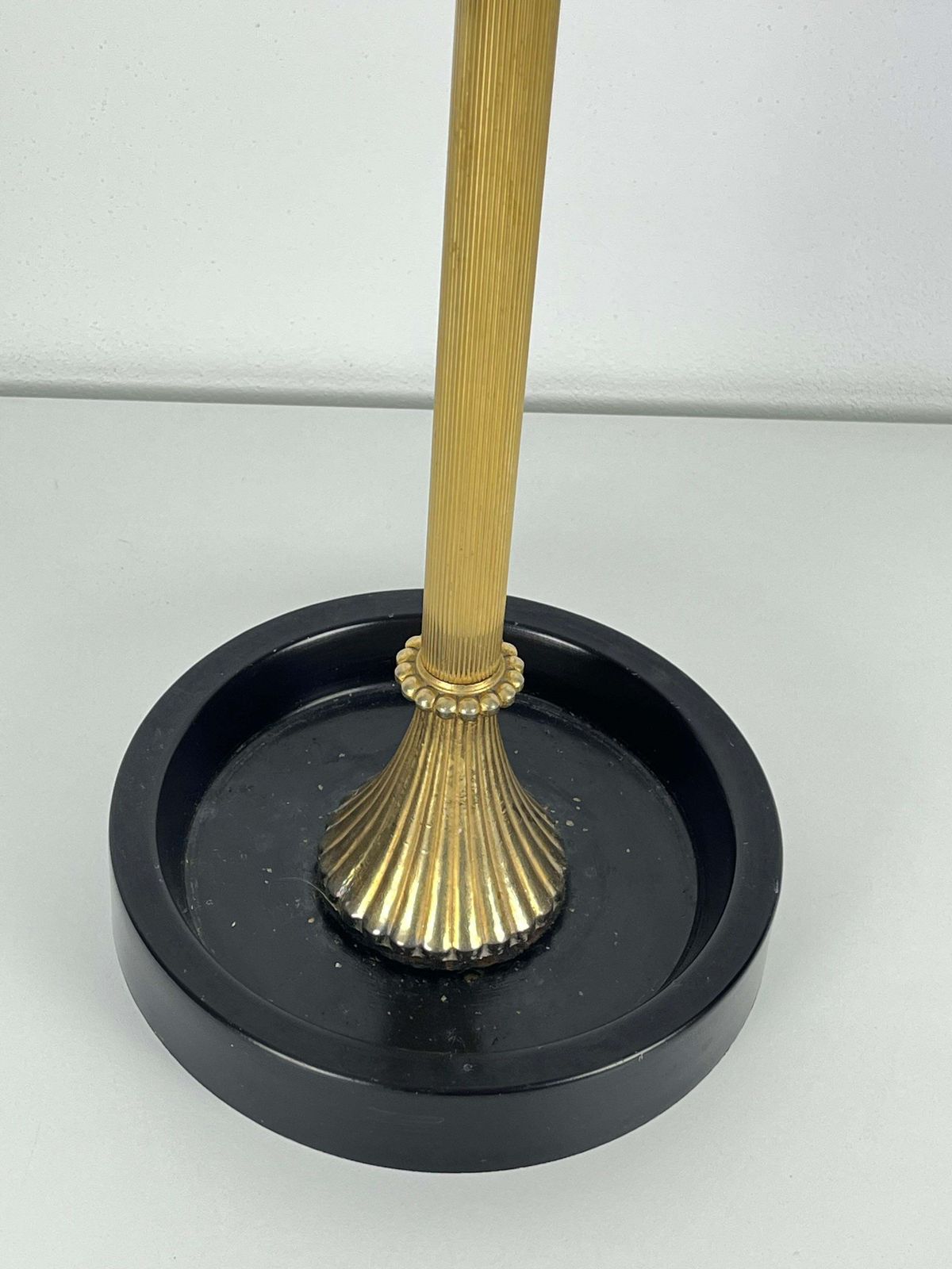 Mid Century Brass Umbrella Stand, Made In Italy 1950s photo Home Decor