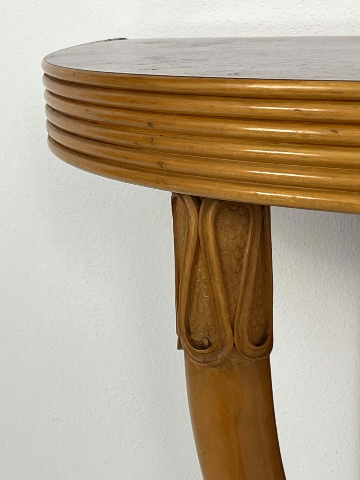 Very Elegant Italian Mid Century Console Attributed To Osvaldo Borsani 1950s photo buy