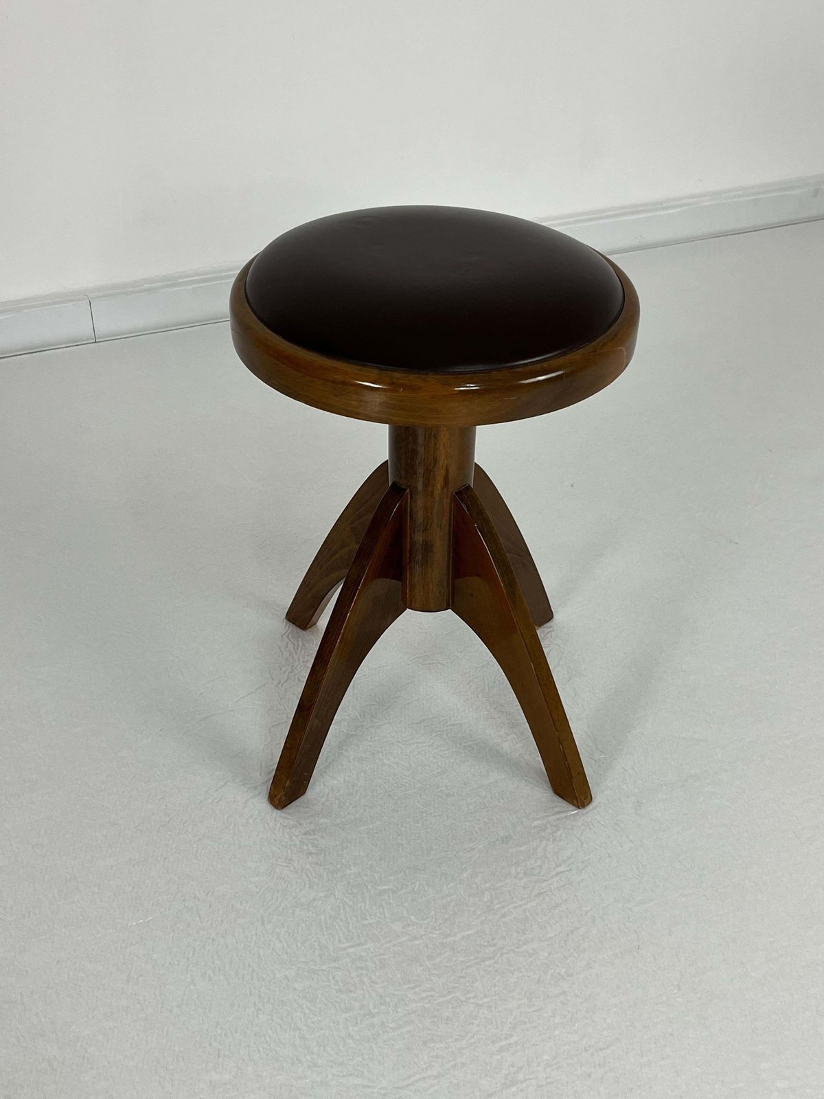 Swivel Piano Stool Made In Italy, 1980s photo Furniture