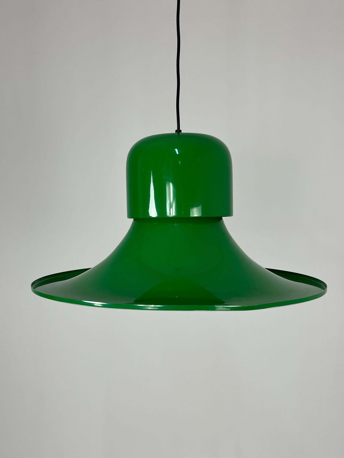 Pendant Lamp By Joe Colombo For Stilnovo 1960s, Large Diameter 64 Cm photo Lighting