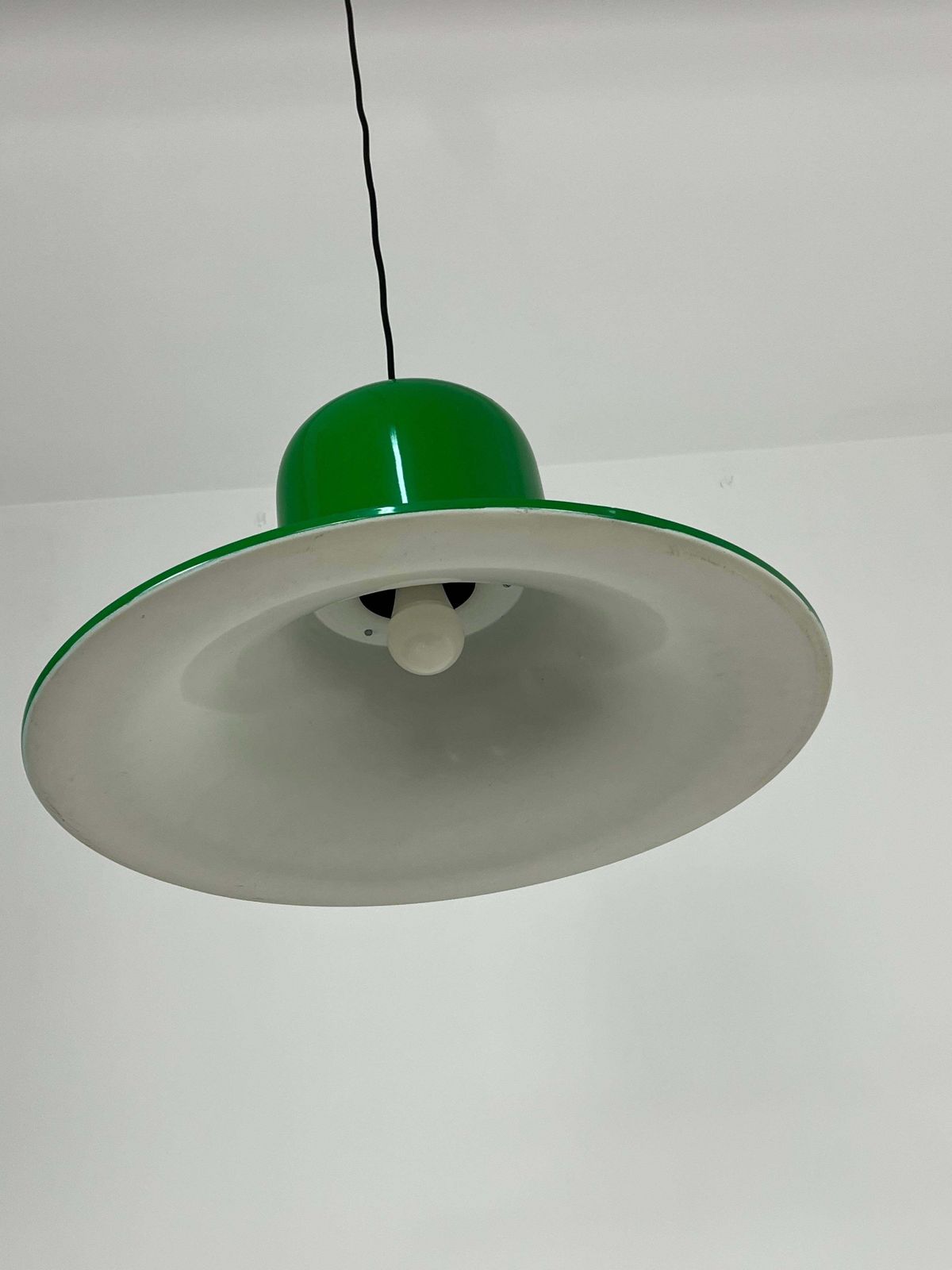 photo buy Pendant Lamp By Joe Colombo For Stilnovo 1960s, Large Diameter 64 Cm