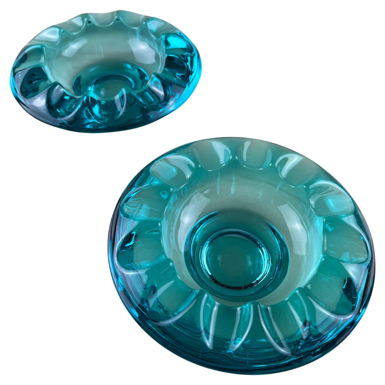 Ashtray / Valet Tray In Murano Glass, Italy, 1970