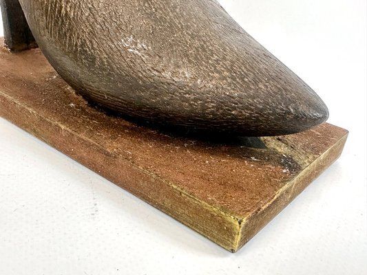 Mid Century Carved Bookends In The Shape Of Womens Shoe, 1960s, Set Of 2 photo 231.0