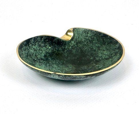 Vintage Austrian Brass Ashtray Attributed To Franz Hagenauer, 1950s photo for sale
