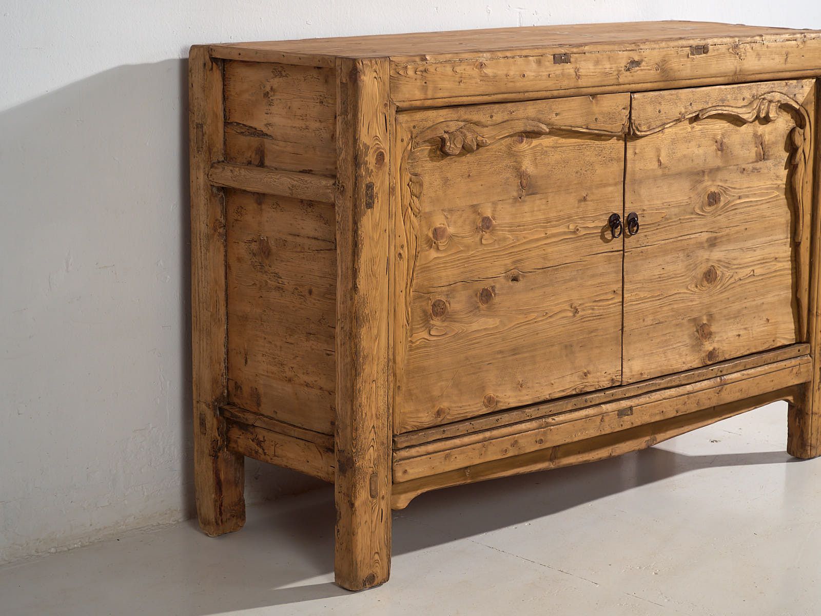 photo buy Antique Sideboard With Two Doors (C.1900) #1
