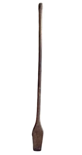 Antique Indian Teakwood Boat Oar – Handcrafted Early 1900s Paddle | Nautical Wall Art, Coastal Decor Accent