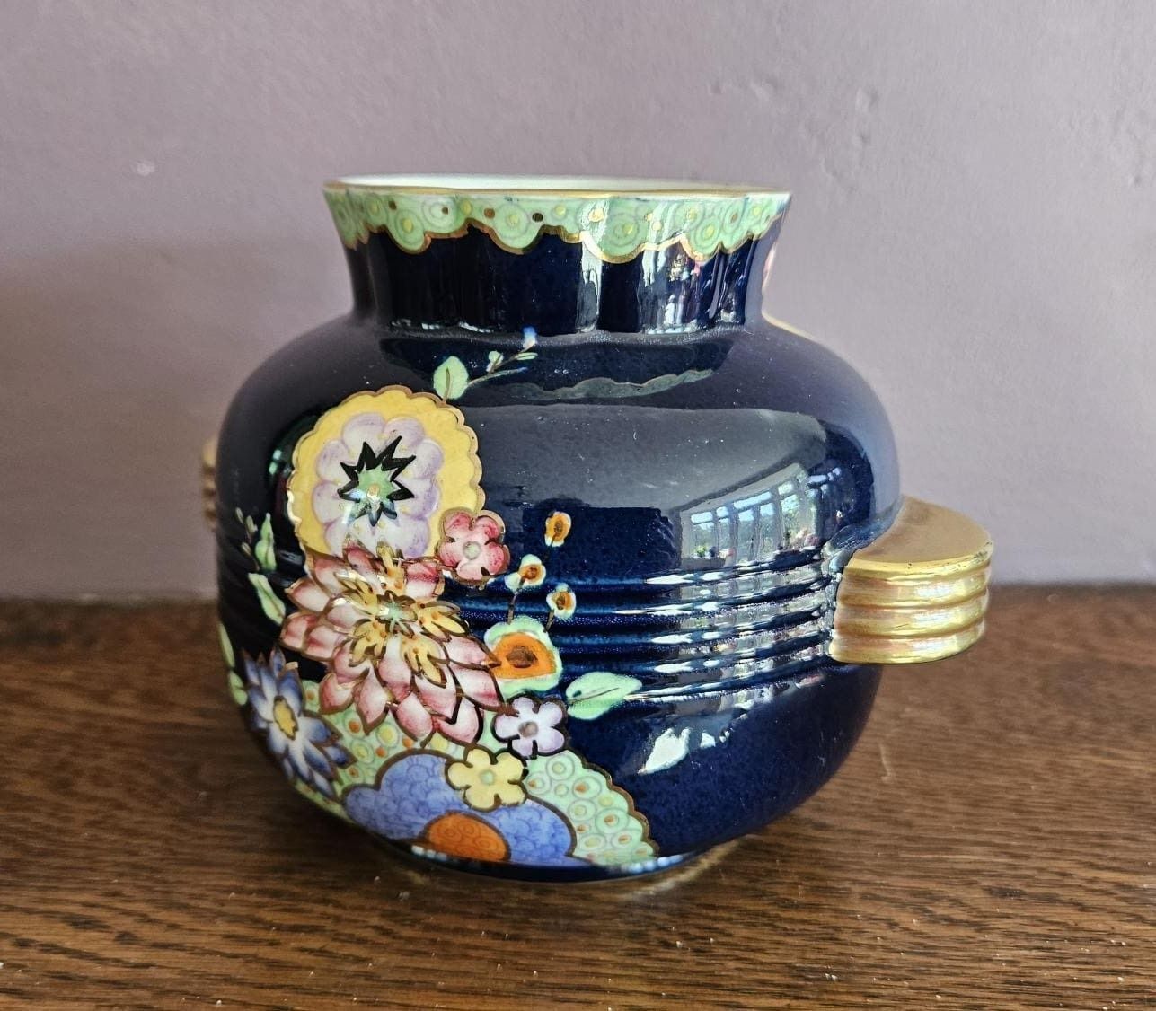 Crown Devon Art Deco Vase, 1930s photo furniture