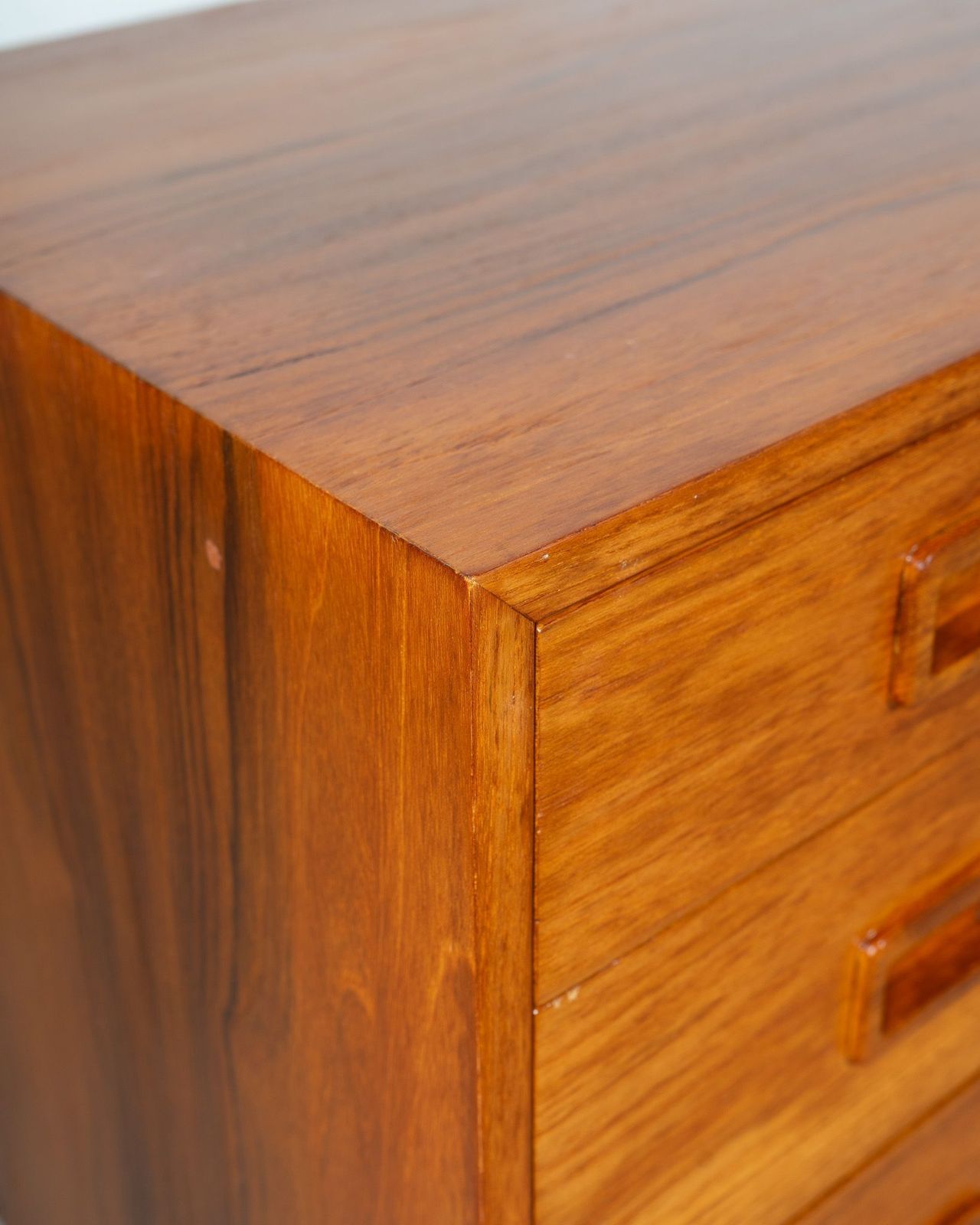 English Teak Chest Of Drawers, 1960s photo vintage