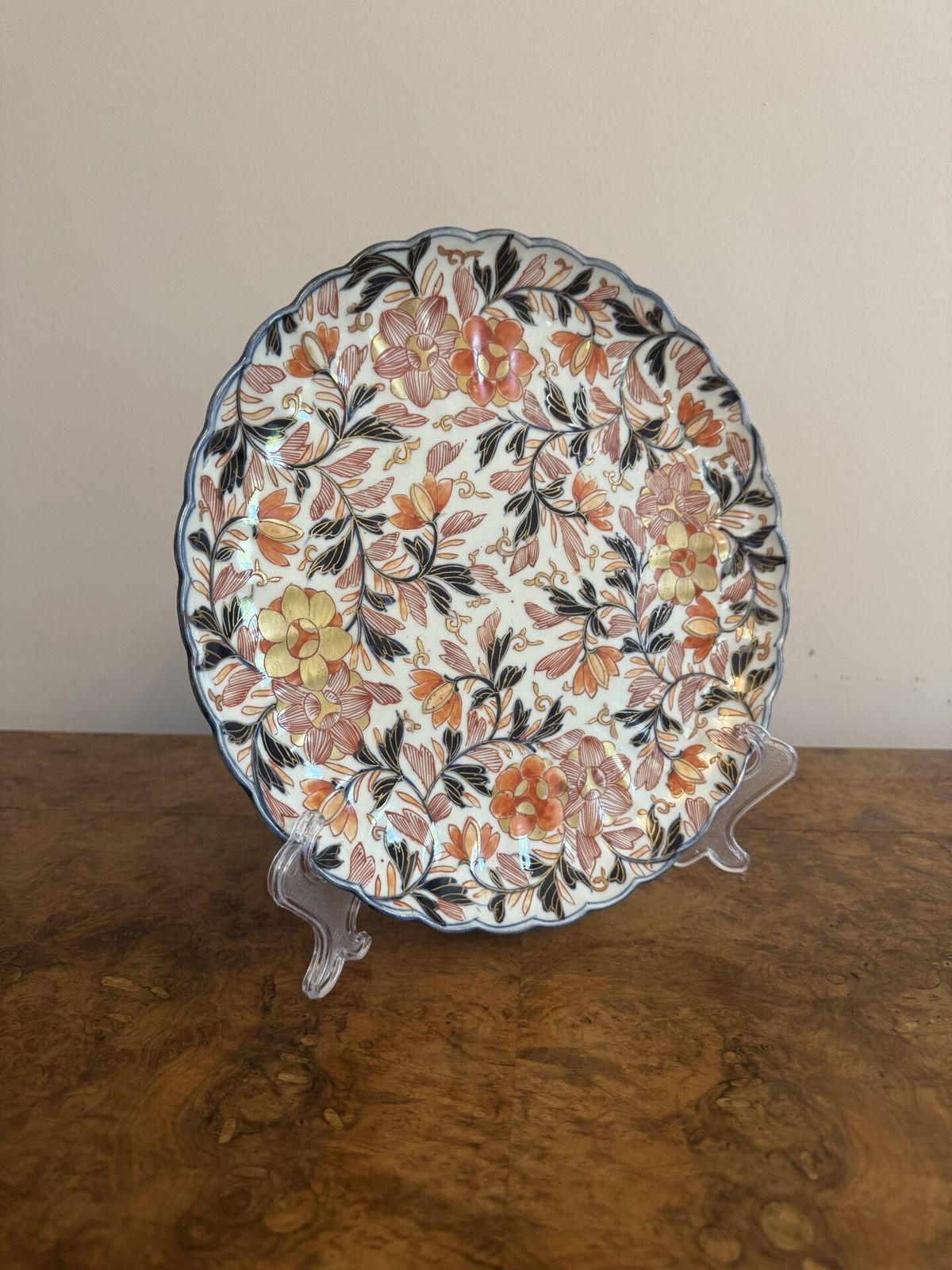 Wonderful Quality Antique Japanese Imari Plate photo for sale