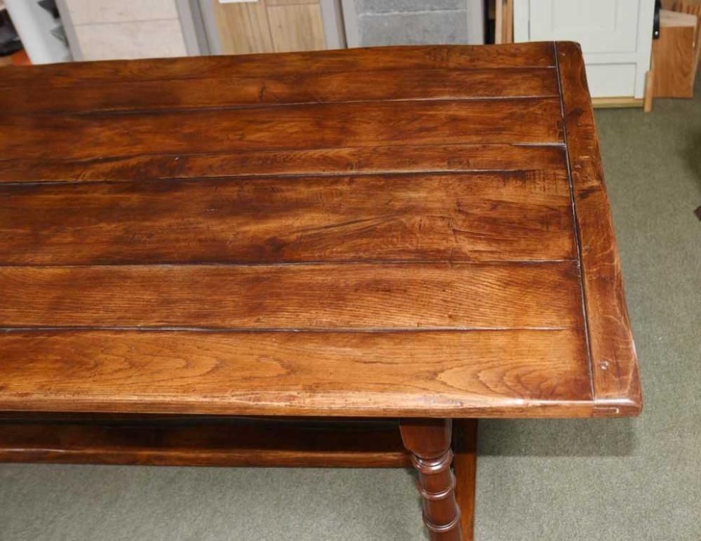 Slim Refectory Table English Oak Farmhouse Furniture photo buy