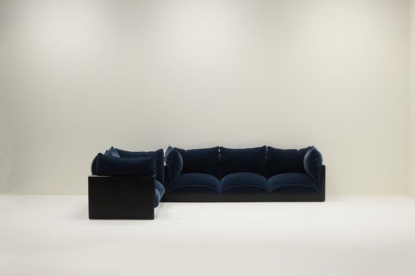 Down Sofa Set By Carlo Bartoli For Rossi Di Albizzate, Italy, 1974, Set Of 3 photo furniture
