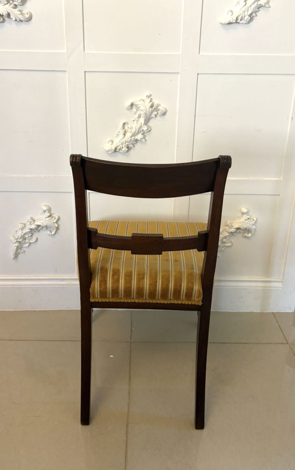 Pair Of Antique Quality Mahogany Side Chairs photo furniture