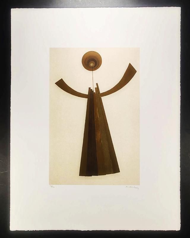 1970s Man Ray Limited Edition Lithograph. Author's Signature And Numbered In Pencil.