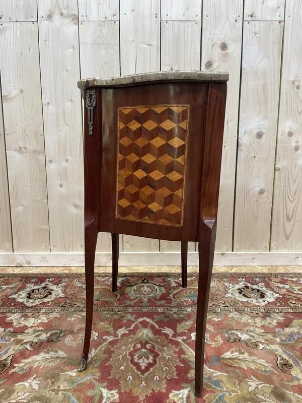 Petite Commode D'entre Deux En Marqueterie Style Transition photo furniture