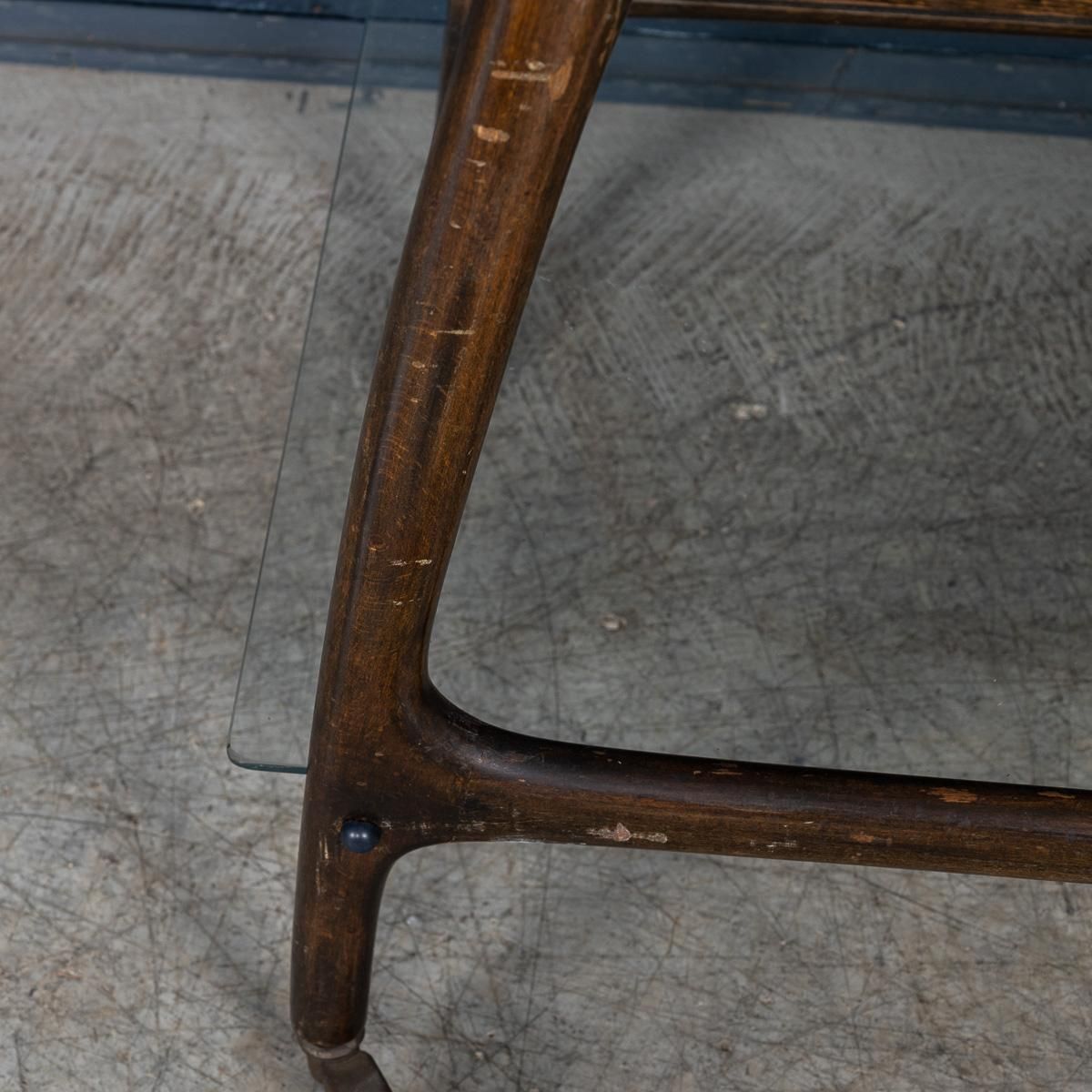 Furniture 20th Century Italian Drinks Trolley In The Manner Of Cesare Lacca C.1960 photo