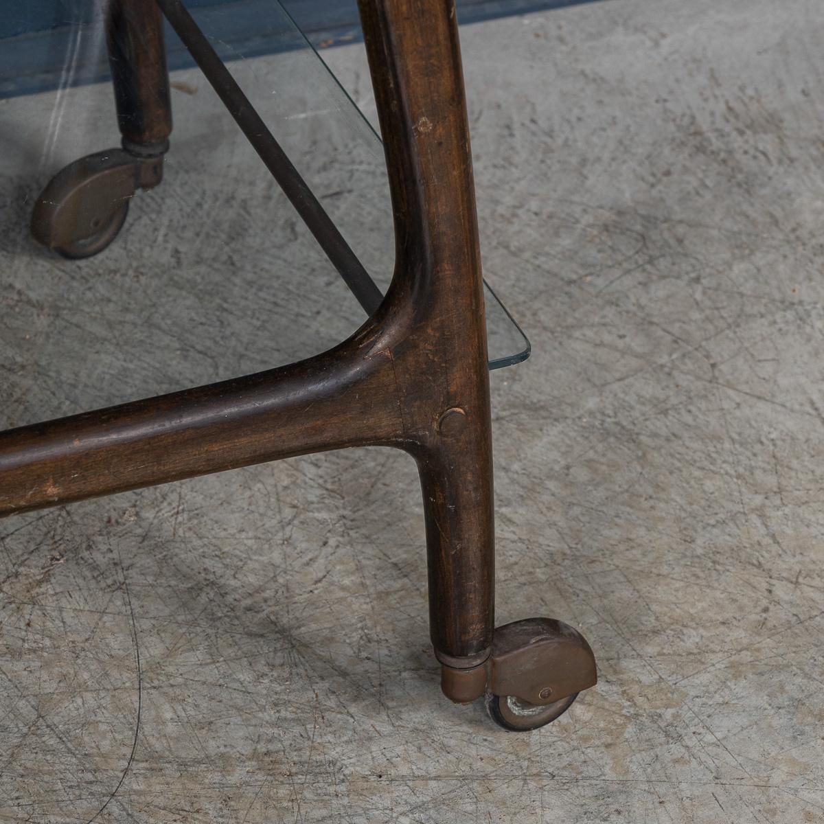photo vinterior 20th Century Italian Drinks Trolley In The Manner Of Cesare Lacca C.1960