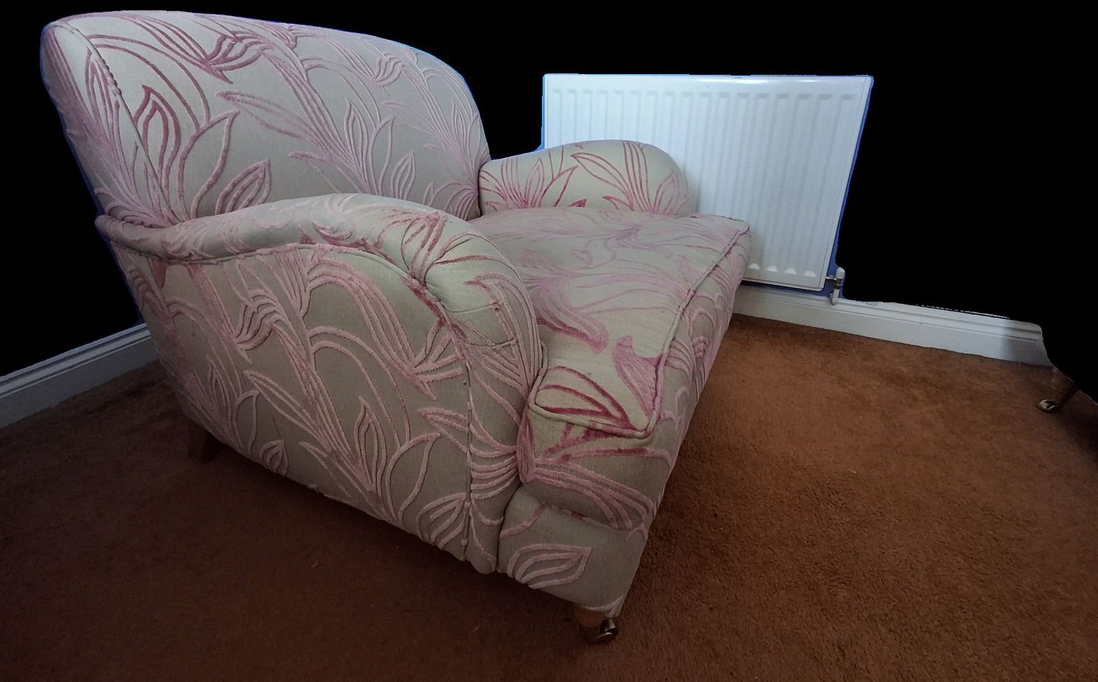Chaise Longue Armchair With Matching Footstool photo Furniture