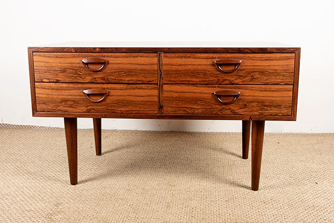 Commode danoise en palissandre par Kai Kristiansen pour Feldballe Møbelfabrik 1960. photo for sale