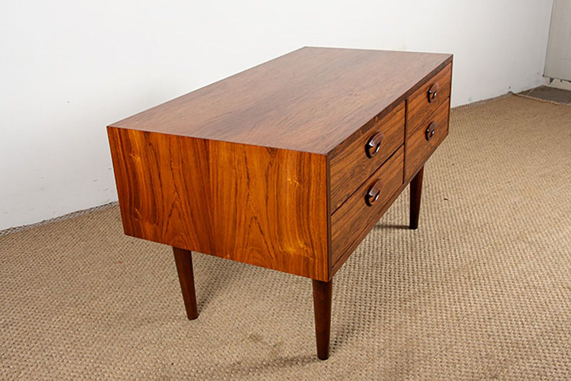 Commode danoise en palissandre par Kai Kristiansen pour Feldballe Møbelfabrik 1960. photo vintage