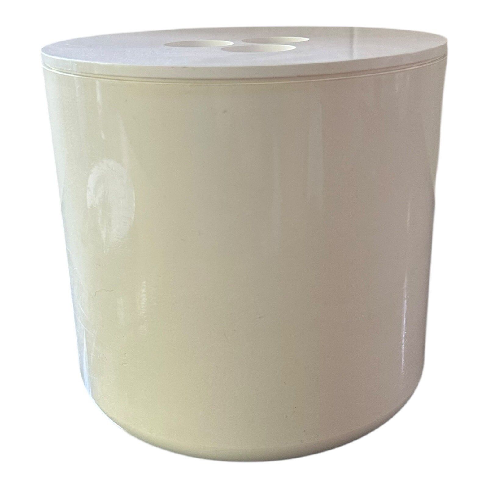 Crayonne Vintage Cream Ice Bucket / Container. Habitat 1970's Plastic photo for sale