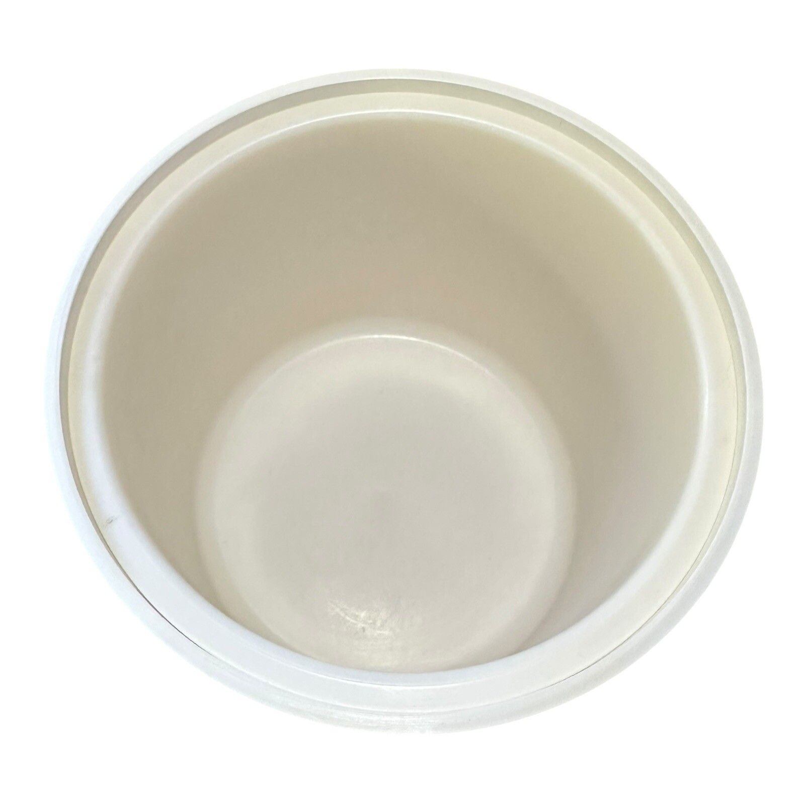 Crayonne Vintage Cream Ice Bucket / Container. Habitat 1970's Plastic photo 50.0