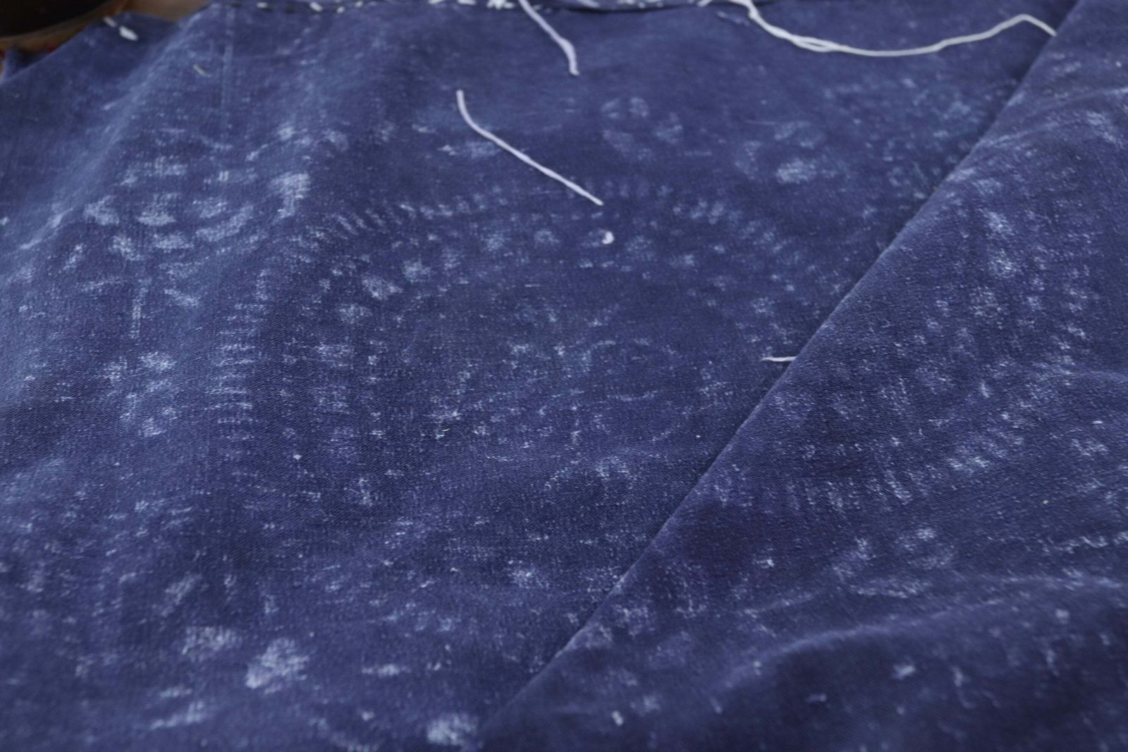 Late 19th Century Chinese Wax Resist Fabric (1) photo buy