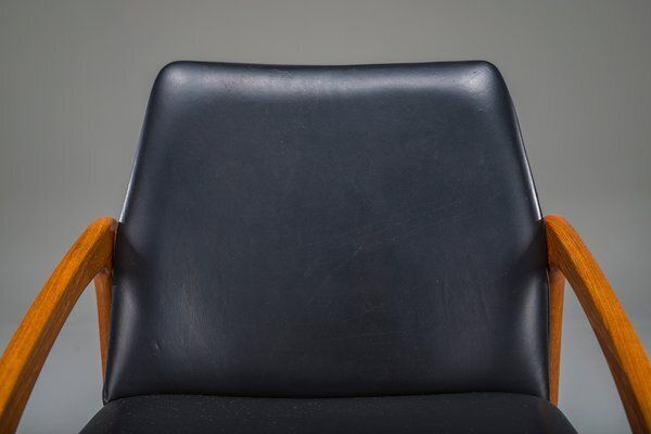 Mid Century Model 23 Dining Chair By Henning Kjærnulf For Korup Stolefabrik, 1960s photo for sale